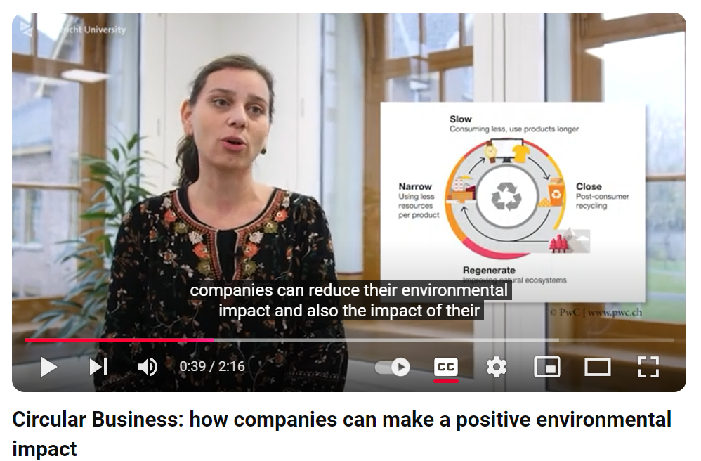 "Circular Business: How Companies Can Make a Positive Environmental Impact" 